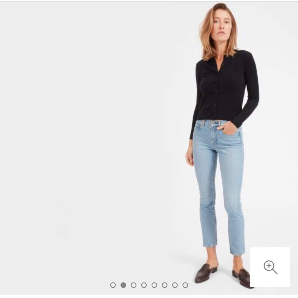 Everlane Mid-Rise Skinny Jean Light Blue Size 27